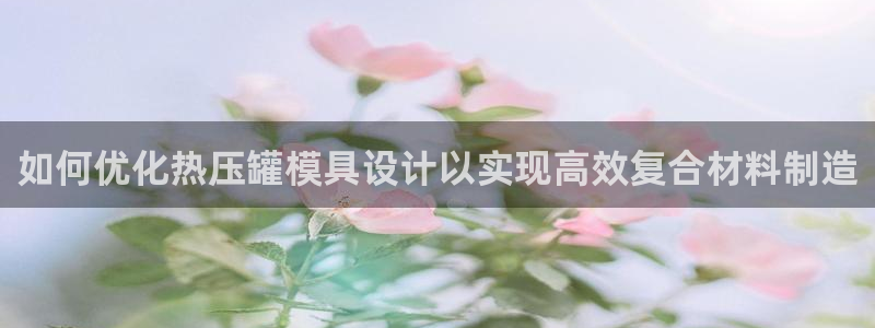 易倍电竞,有球必应：如何优化热压罐模具设计以实现高效复合
