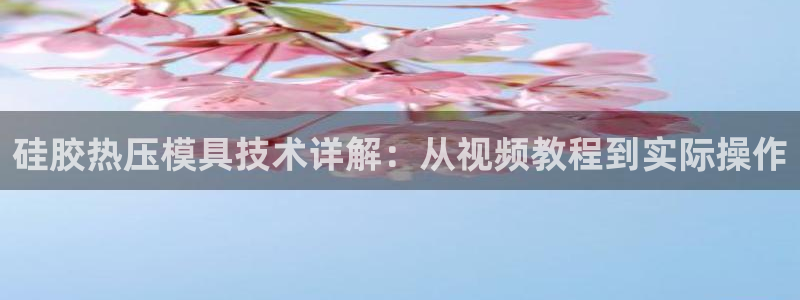 易倍申怎么样：硅胶热压模具技术详解：从视频教程到实际操作