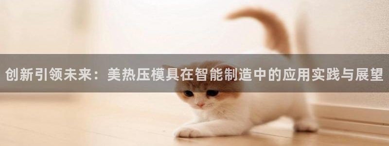 易倍申有用吗：创新引领未来：美热压模具在智能制造中的应用
