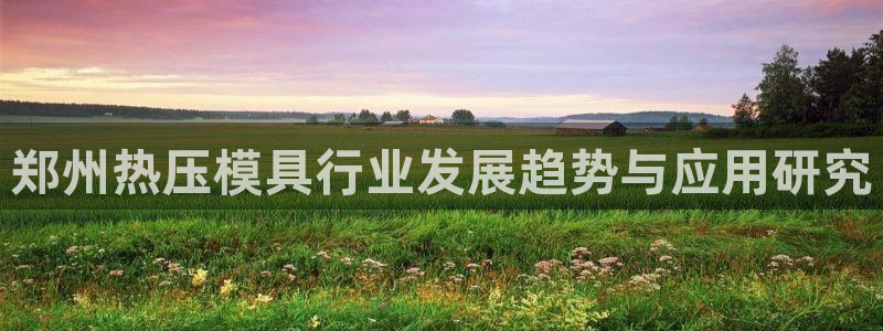emc平台：郑州热压模具行业发展趋势与应用研究