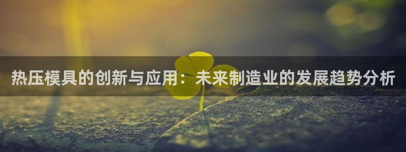 易倍EMC网址：热压模具的创新与应用：未来制造业的发展趋