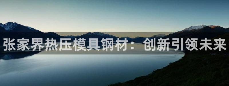 emc易倍是黑台子吗：张家界热压模具钢材：创新引领未来